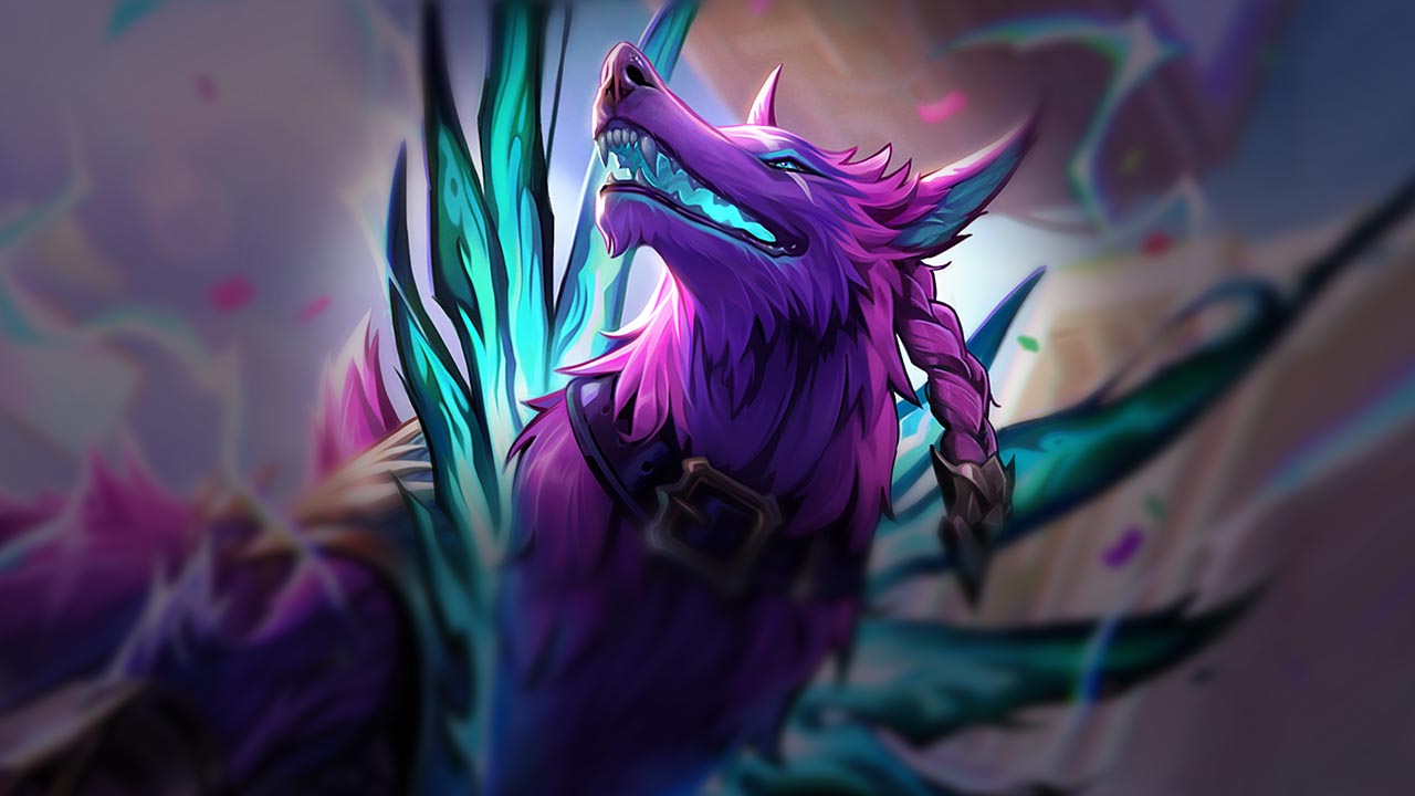 Splash-Art von Soul Fighter Naafiri