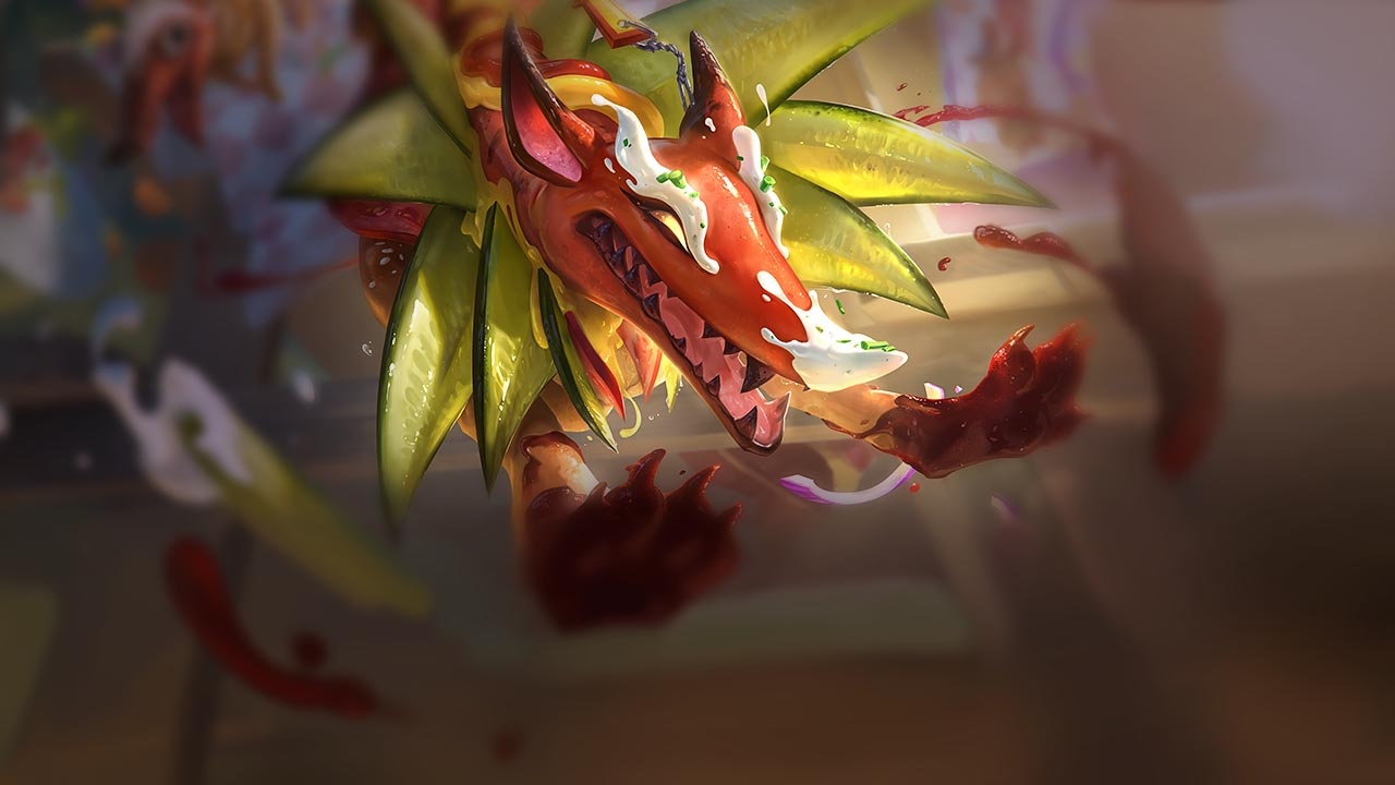 Splash-Art von Hotdog-Naafiri