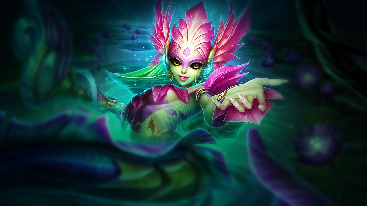 Splash-Art von Flussgeist Nami