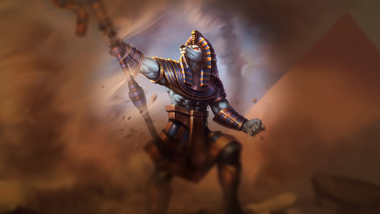 Splash-Art von Pharao Nasus