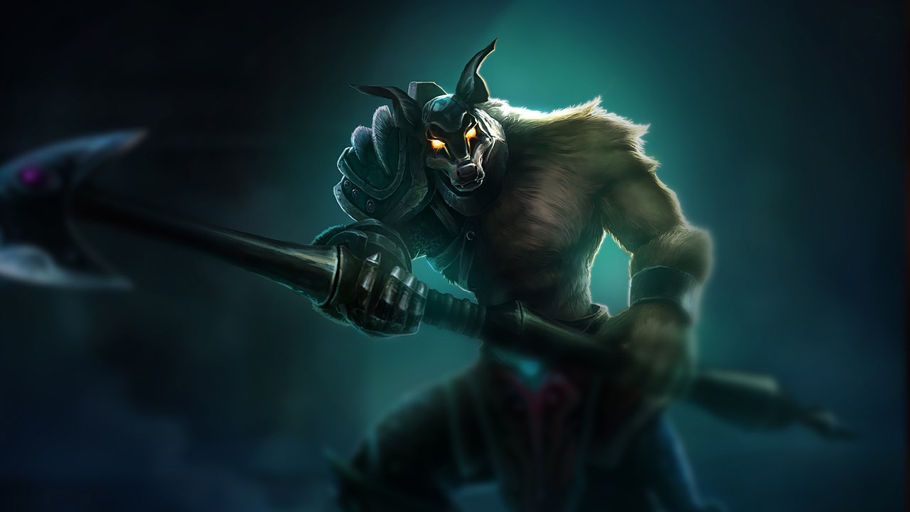 Splash-Art von Schreckensritter Nasus