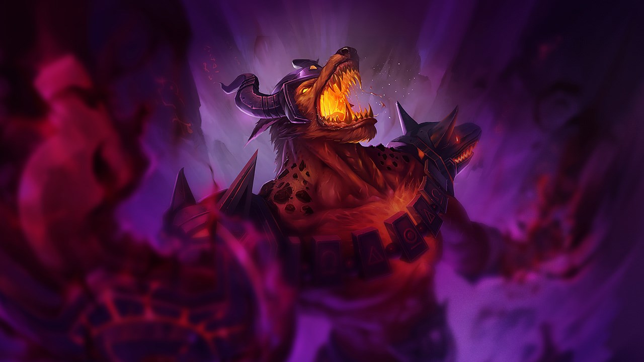 Splash-Art von Infernalischer Nasus
