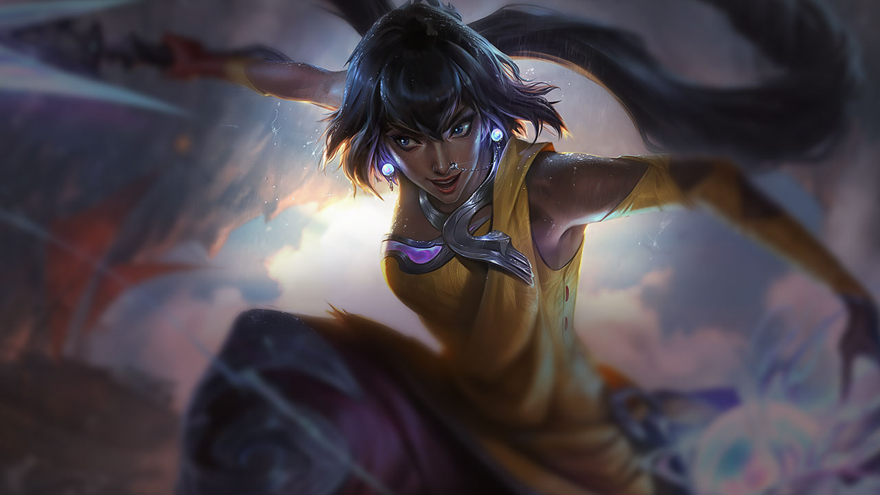 Splash-Art von Nilah