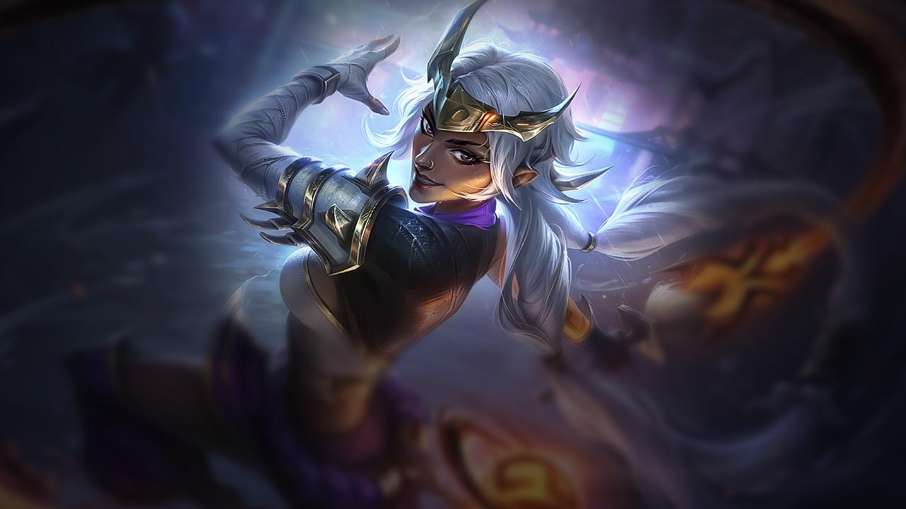 Splash-Art von Tintenschatten-Nilah