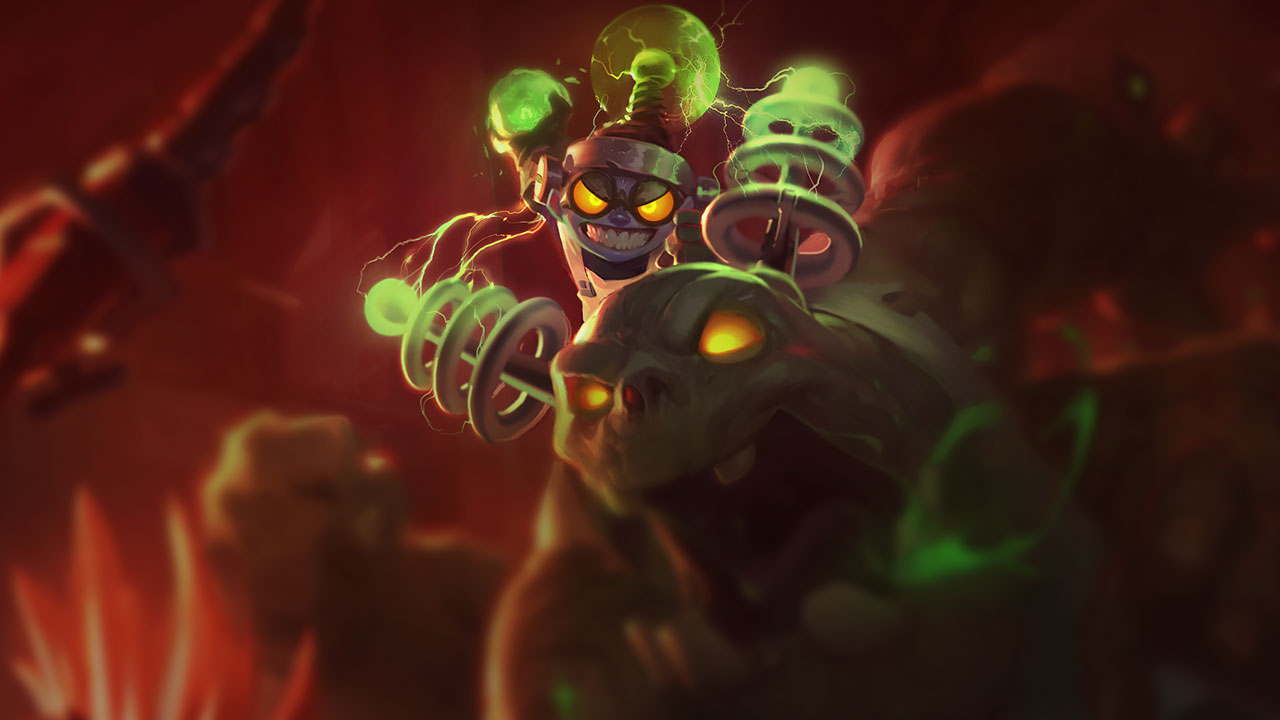 Splash-Art von Untoter Nunu & Zombie-Willump Nunu & Willump
