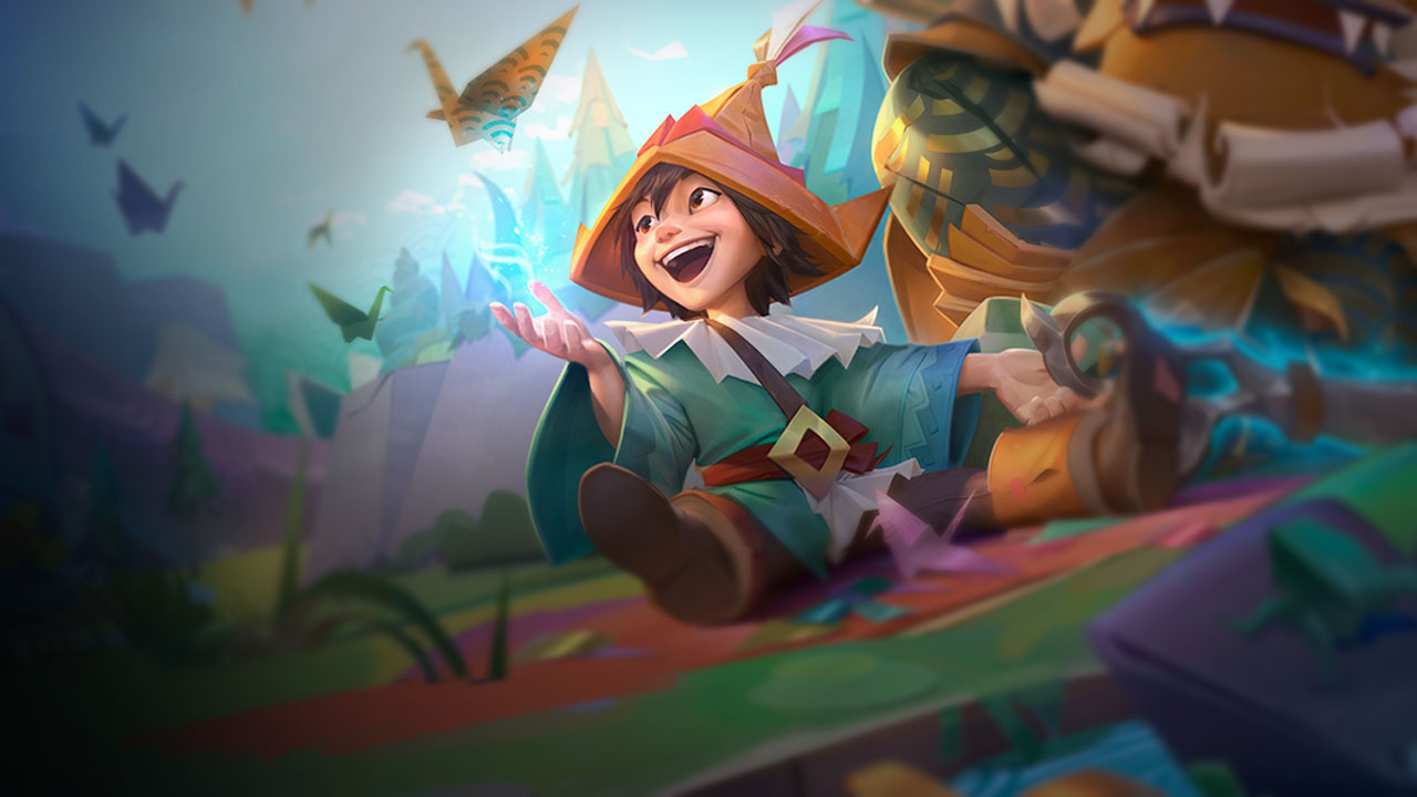 Splash-Art von Nunu & Papierkunst-Willump Nunu & Willump
