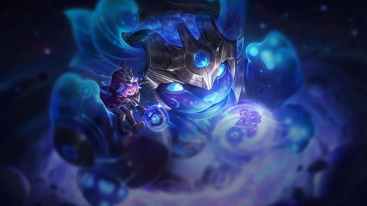 Splash-Art von Kosmische Paladine Nunu & Willump