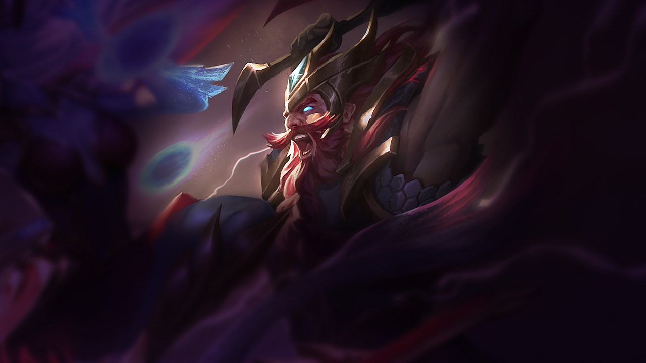 Splash-Art von SKT T1-Olaf