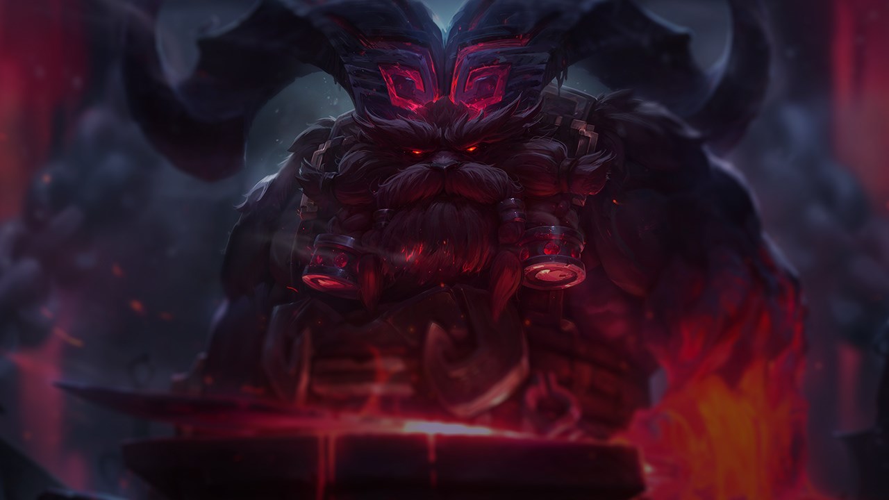 Splash-Art von Ornn