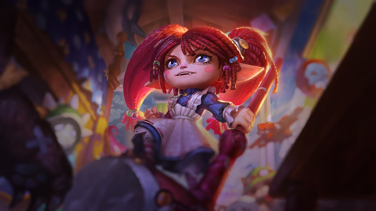 Splash-Art von Puppen-Poppy