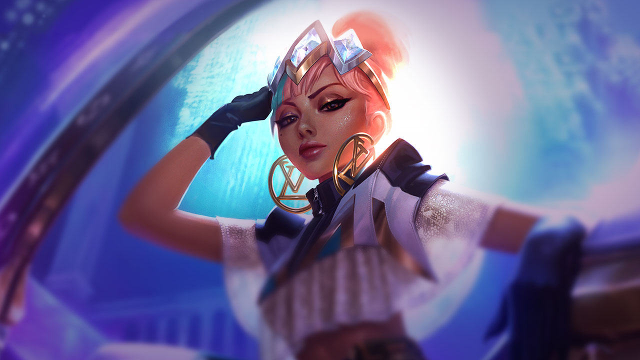 Splash-Art von True Damage Qiyana (Prestige)