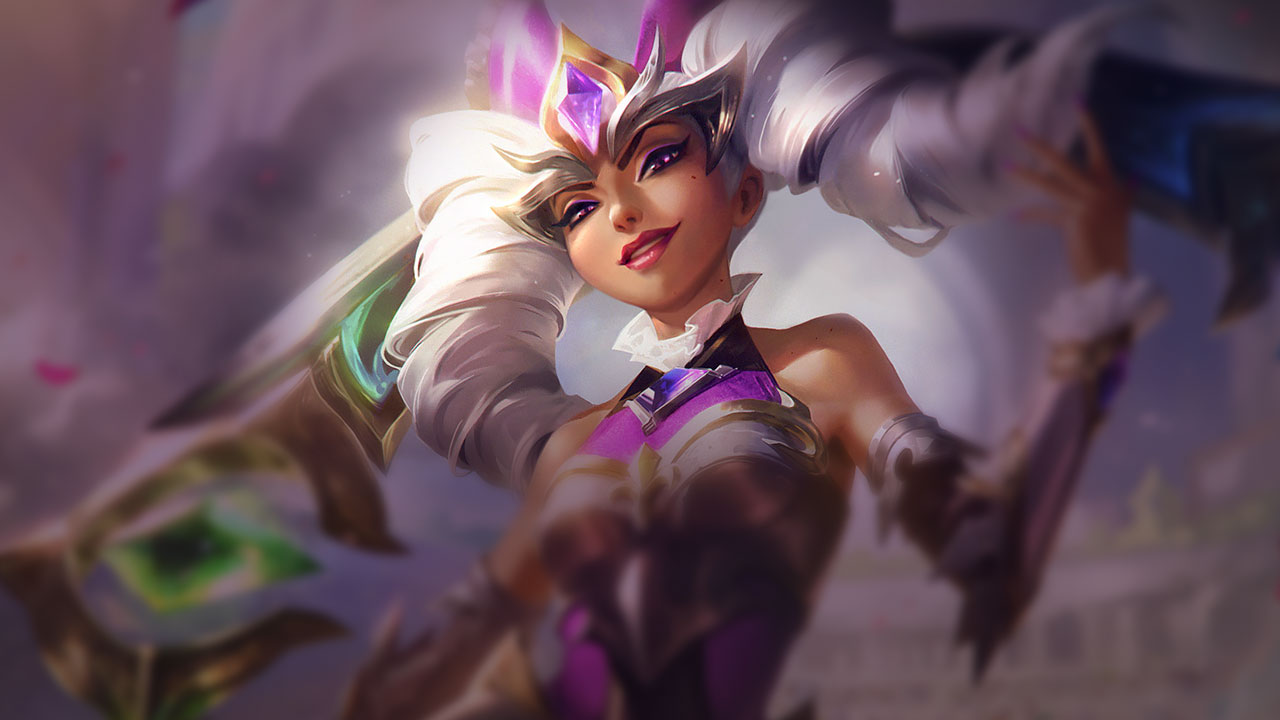 Splash-Art von Kriegerkönigin Qiyana