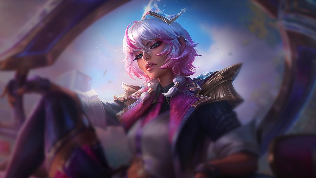 Splash-Art von Academia Certaminis-Qiyana (Prestige)