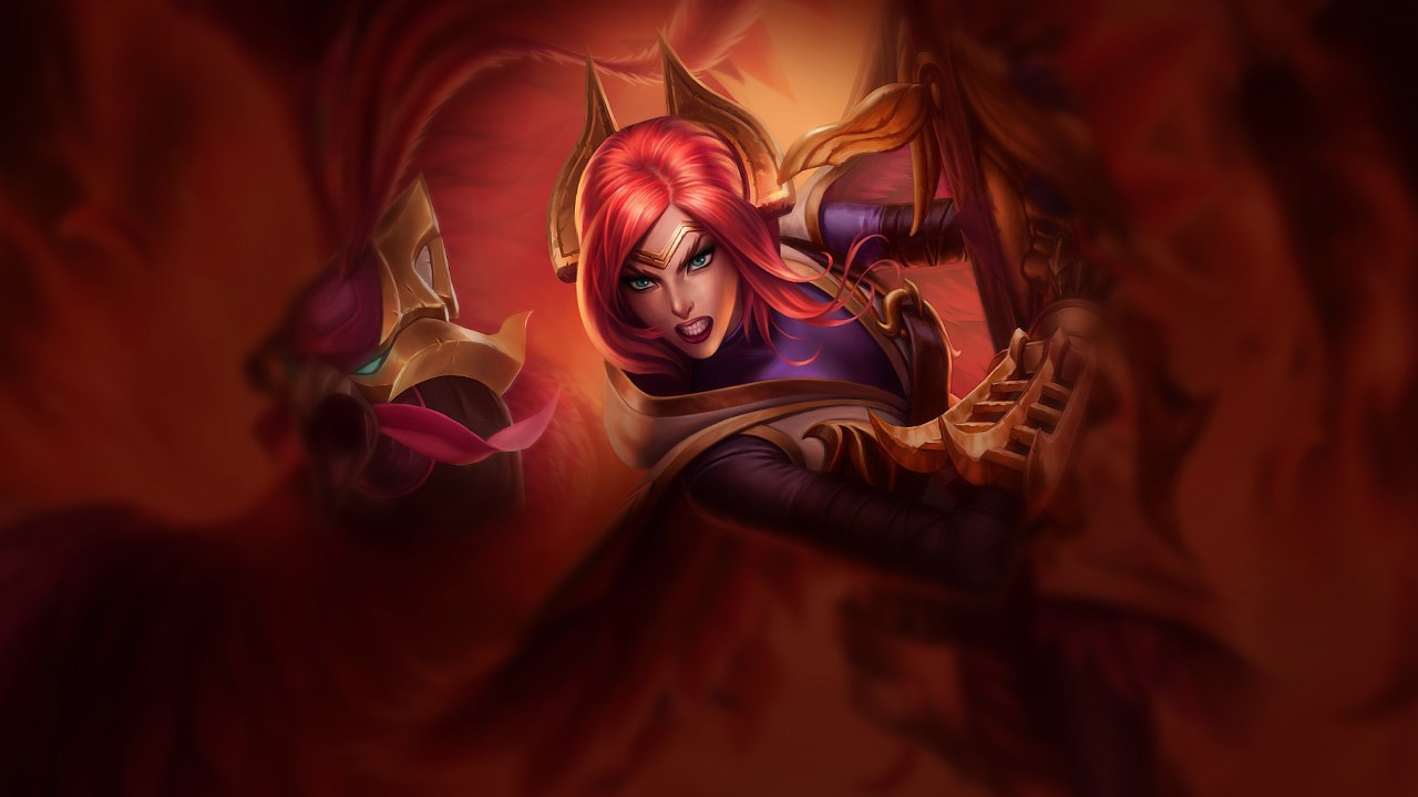 Splash-Art von Phönix-Quinn