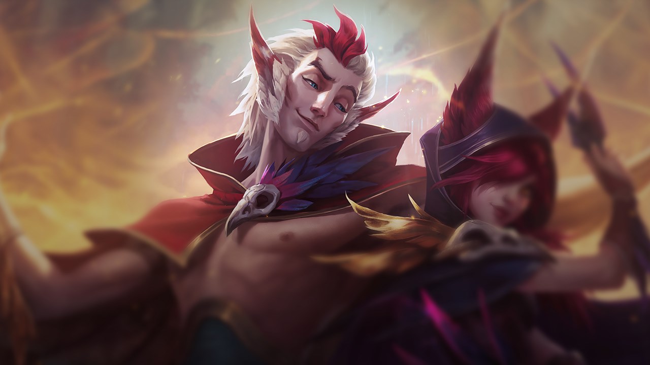 Splash-Art von Rakan