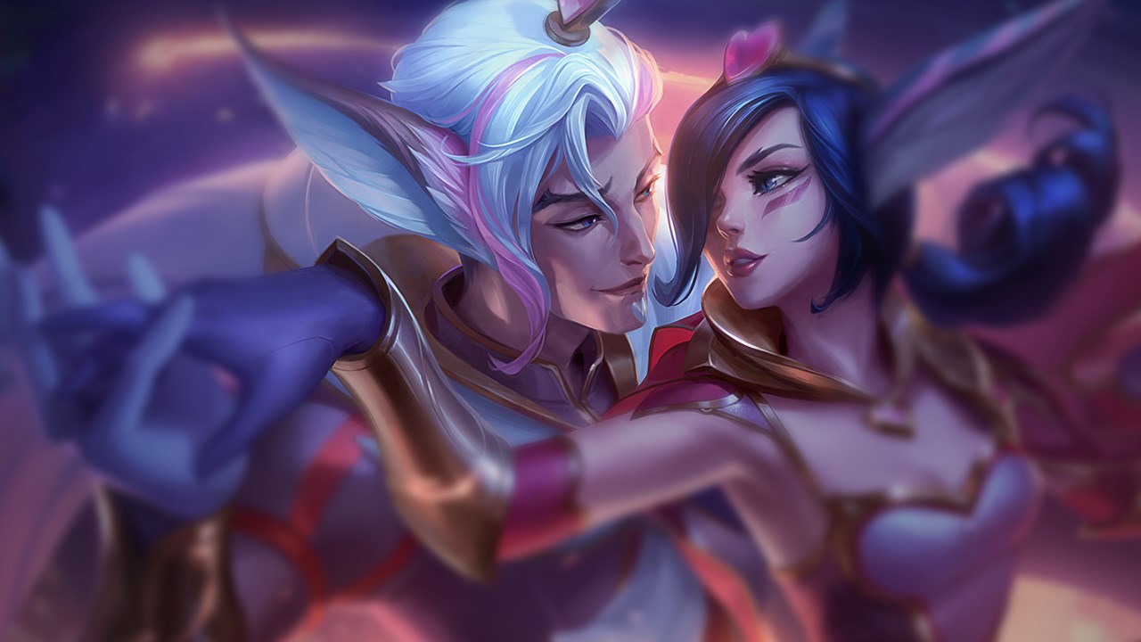 Splash-Art von Herzblatt-Rakan
