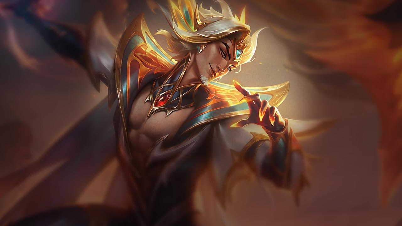 Splash-Art von Drachenprophet Rakan