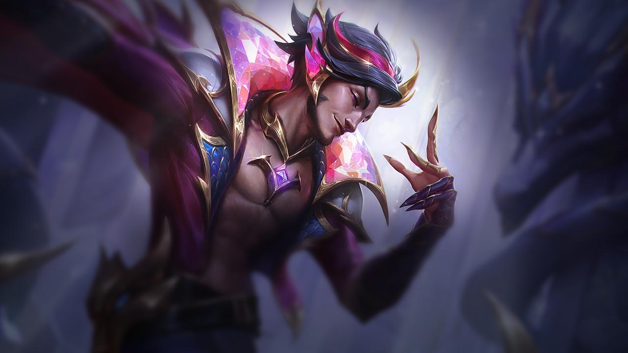 Splash-Art von Drachenprophet Rakan (Prestige)