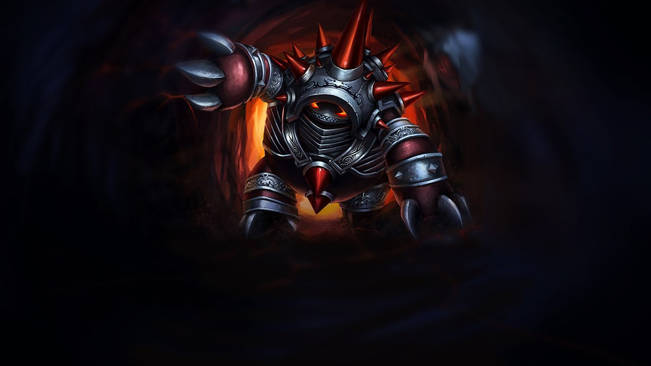 Splash-Art von Chrom-Rammus