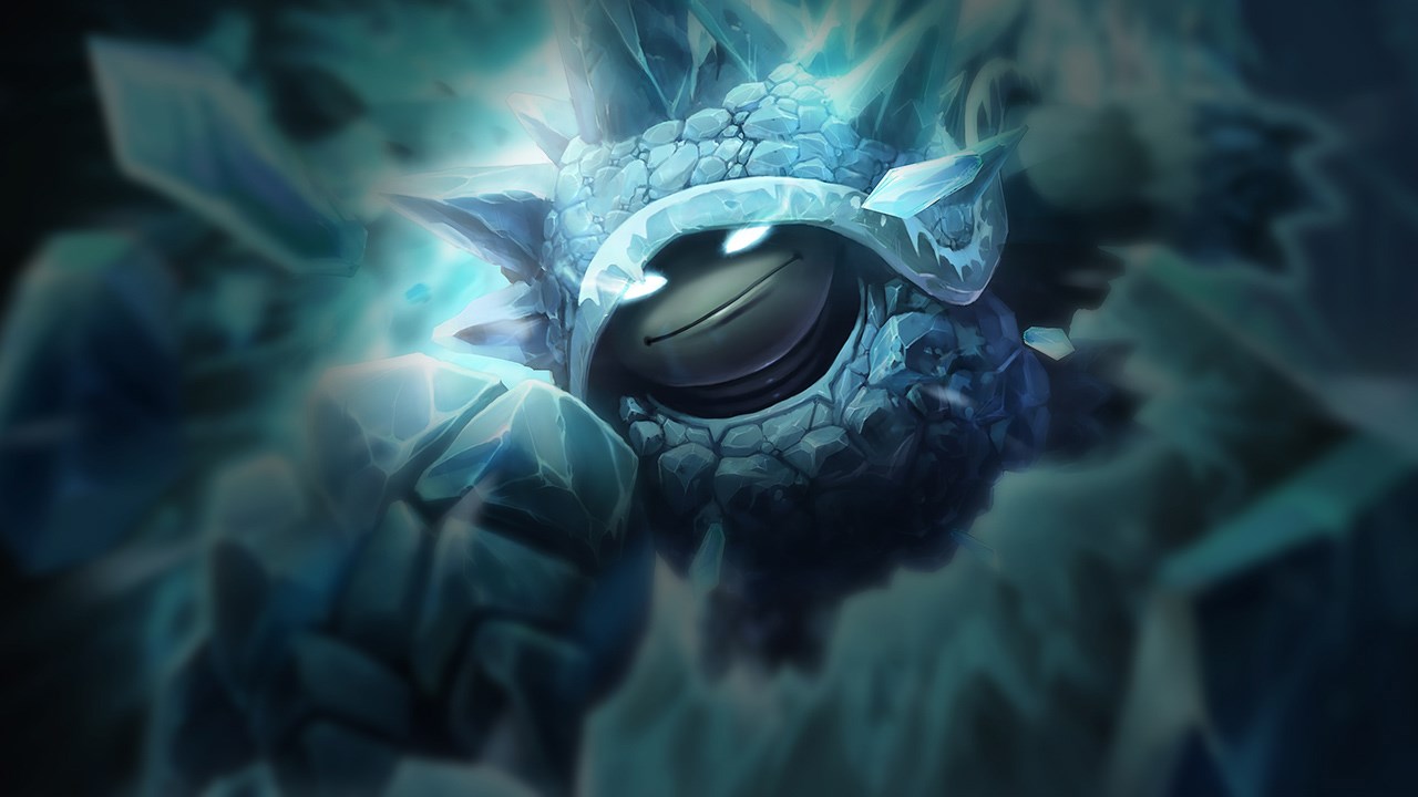 Splash-Art von Freljord-Rammus