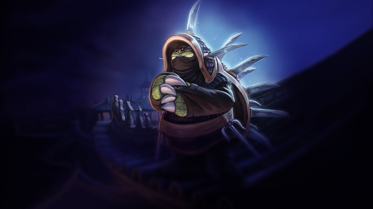 Splash-Art von Ninja-Rammus