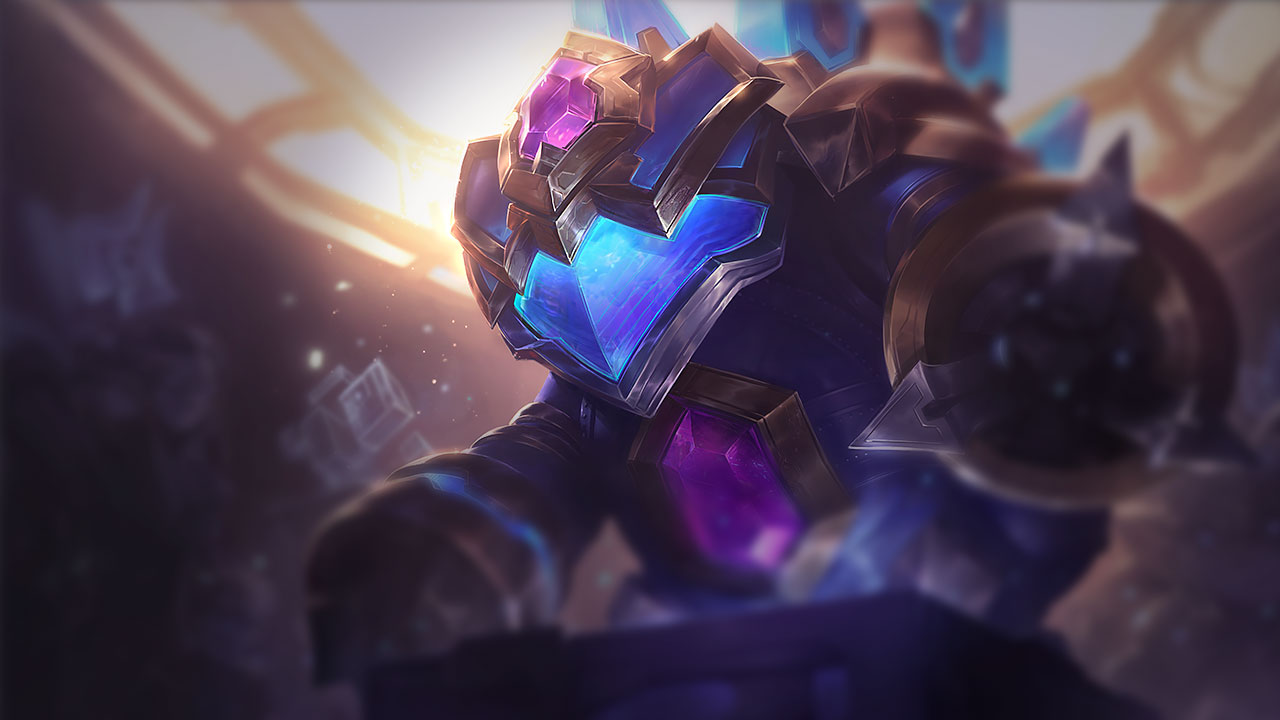 Splash-Art von Hextech-Rammus