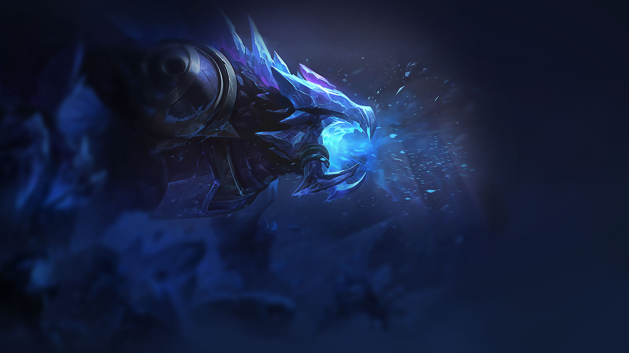 Splash-Art von Schwarzfrost-Rek'Sai