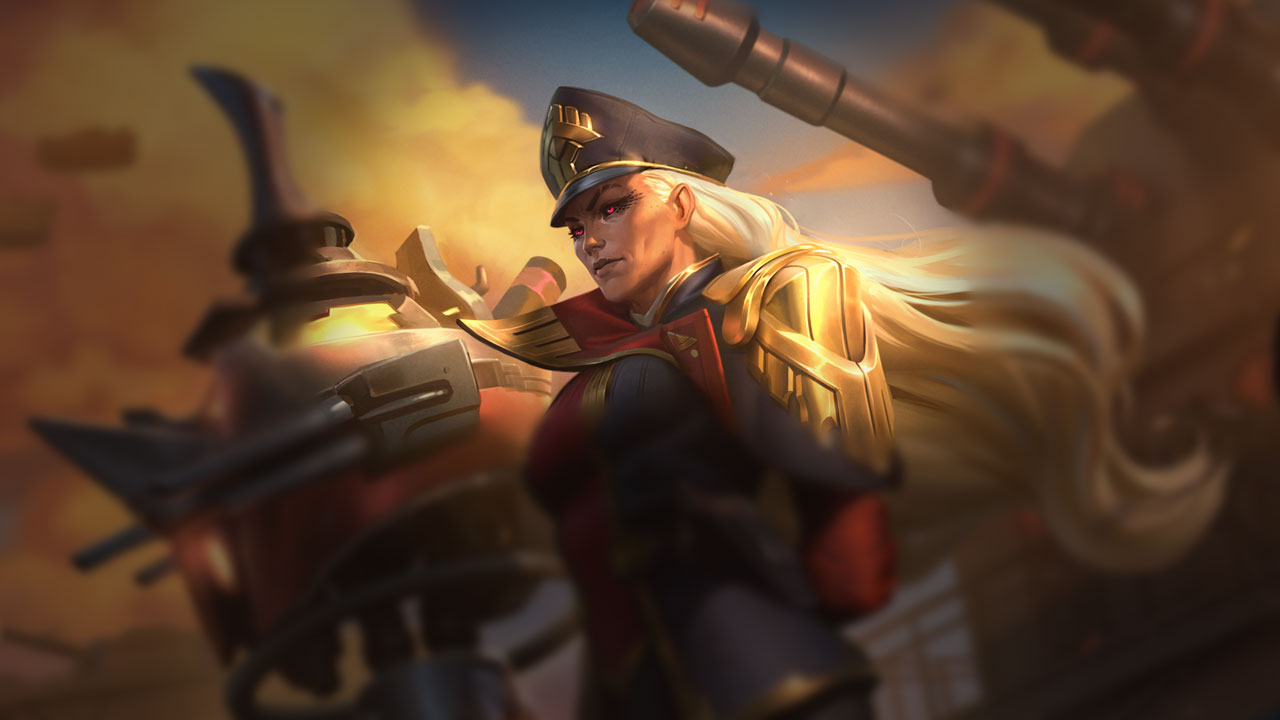 Splash-Art von Admiral Glasc Renata Glasc