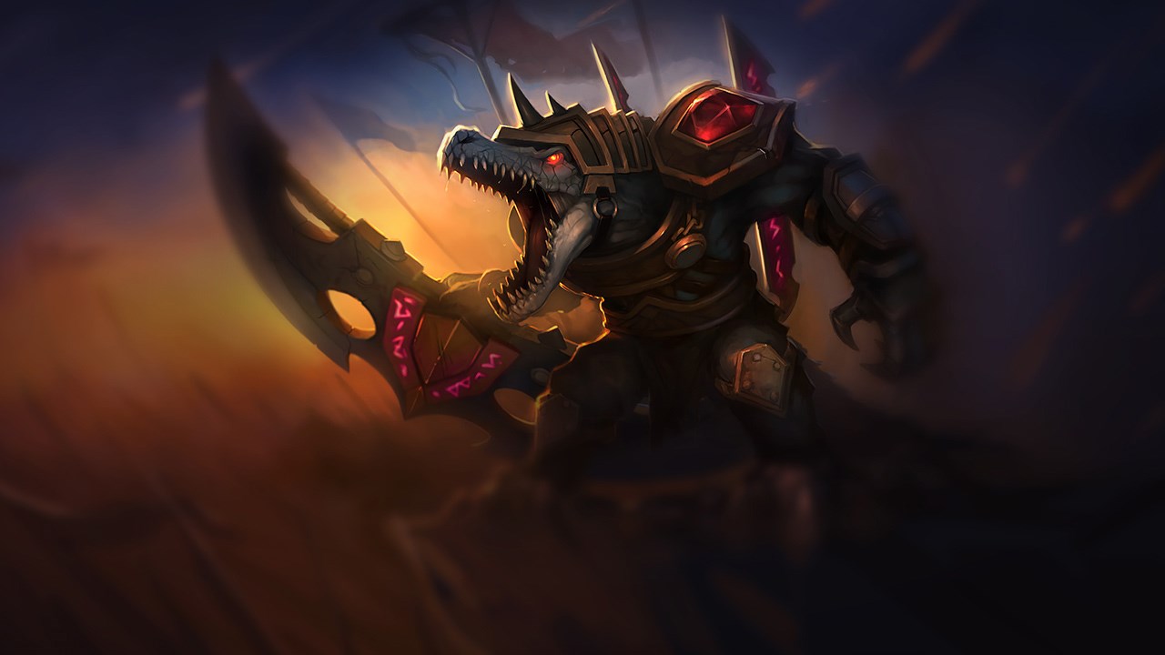 Splash-Art von Runenkriege-Renekton