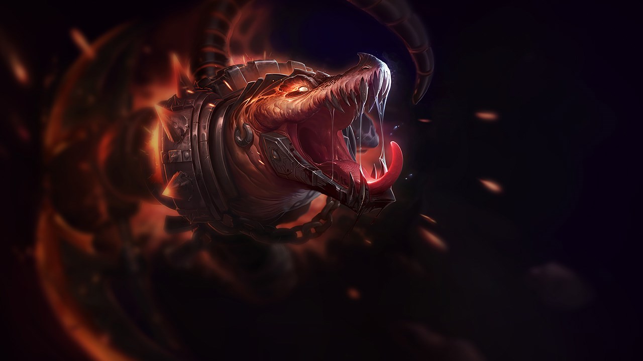 Splash-Art von Erdenfeuer-Renekton
