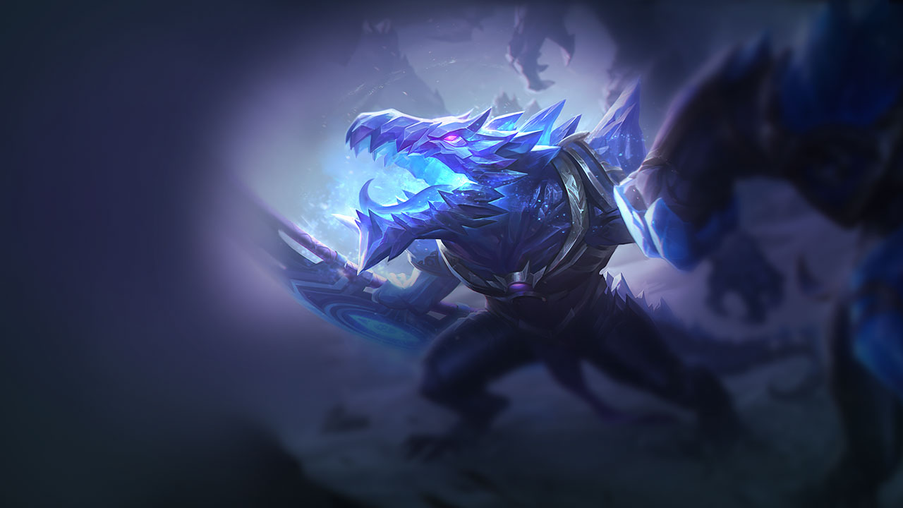 Splash-Art von Schwarzfrost-Renekton