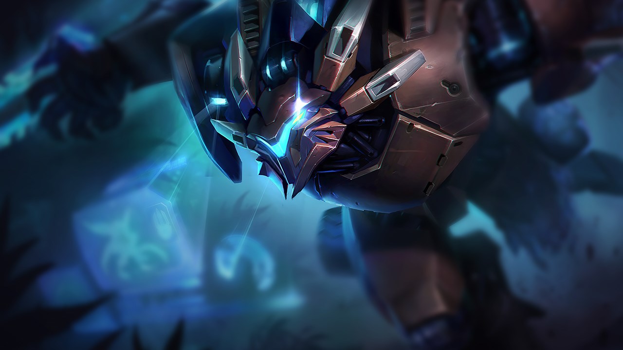 Splash-Art von Mecha-Rengar