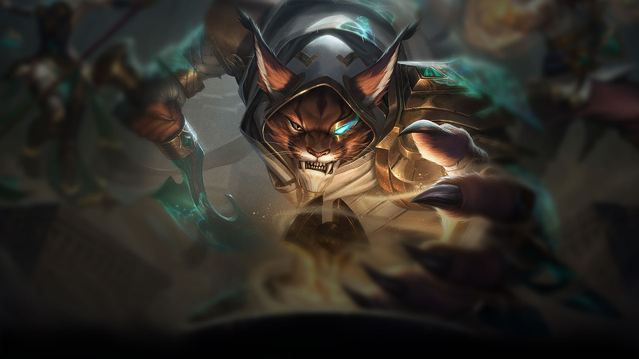 Splash-Art von Sandwächter Rengar