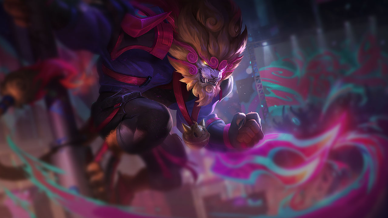 Splash-Art von Straßendämonen-Rengar