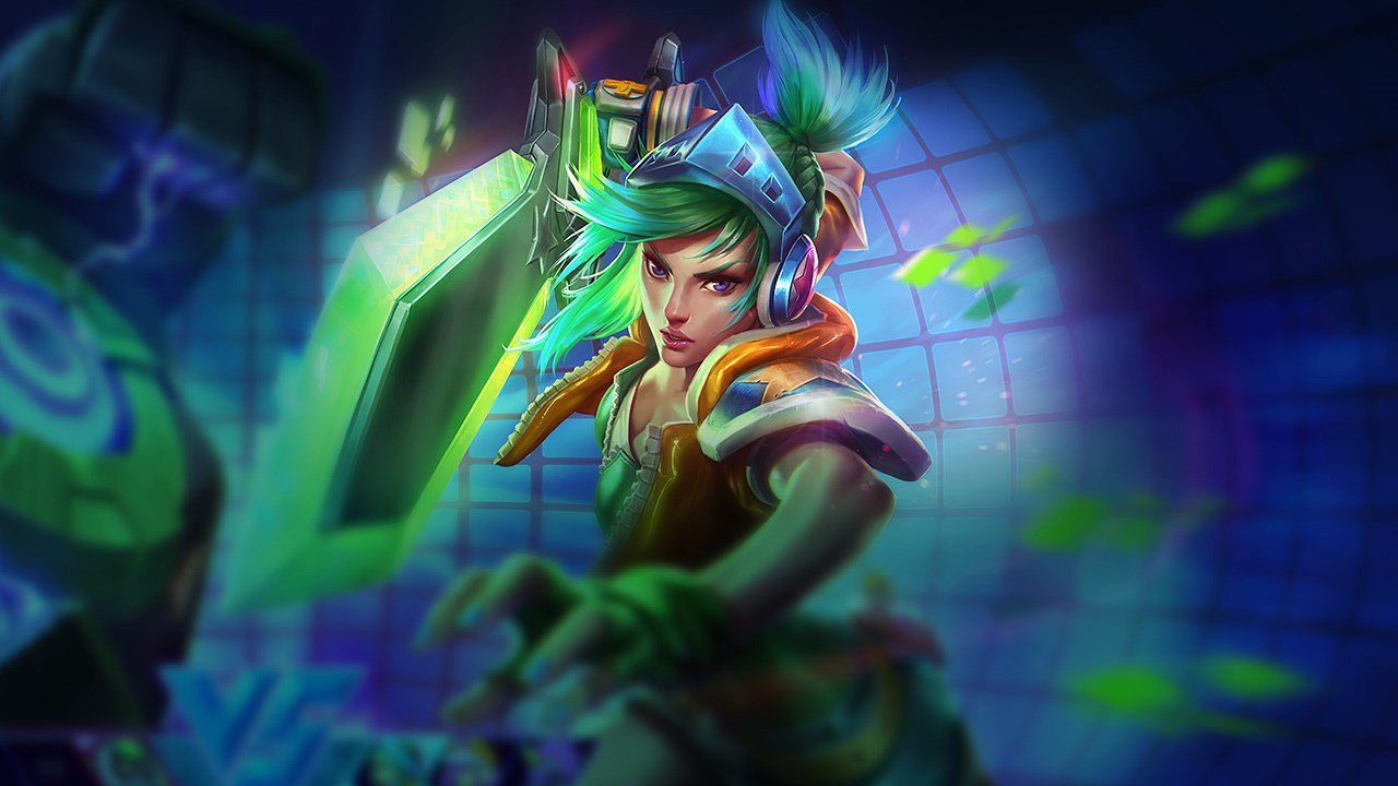 Splash-Art von Arcade-Riven