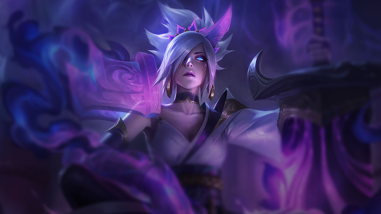 Splash-Art von Seelenblumen-Riven