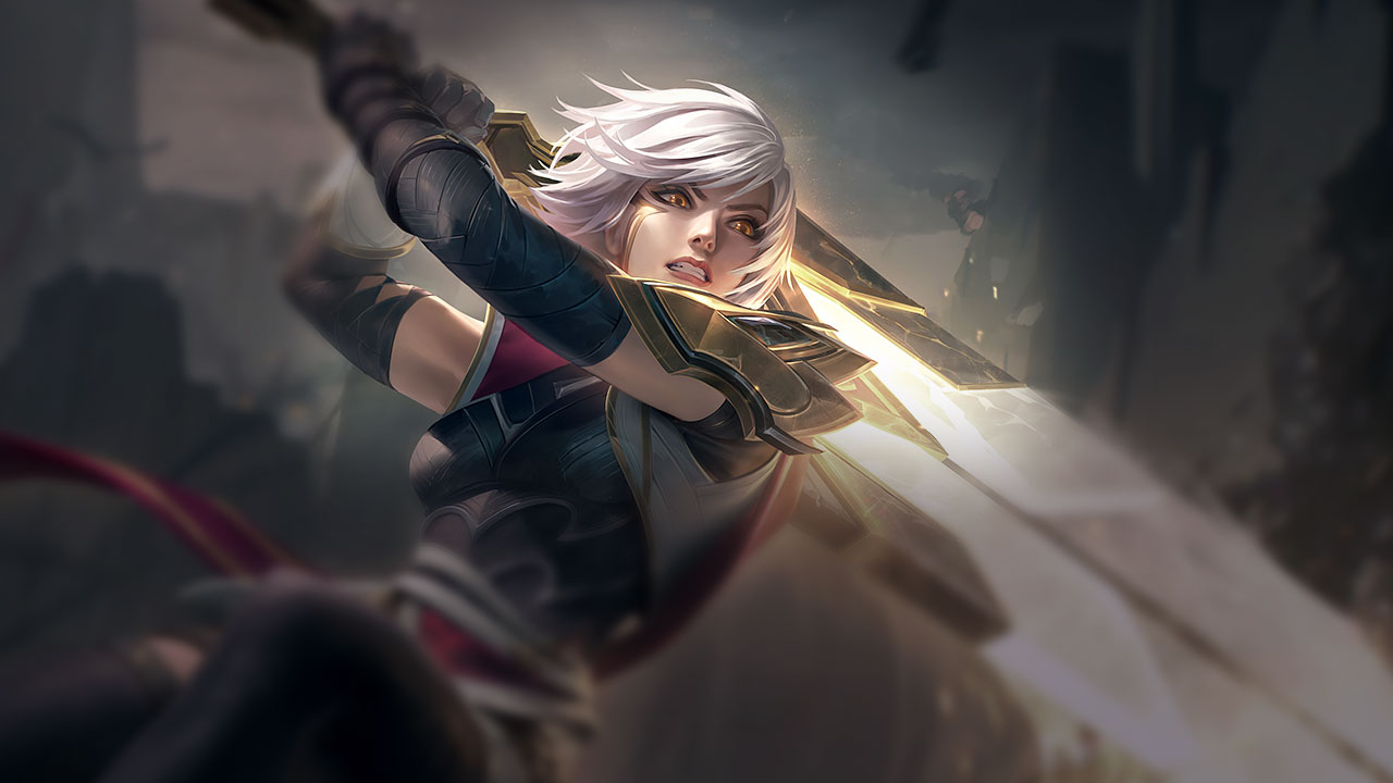 Splash-Art von Wächterin Riven