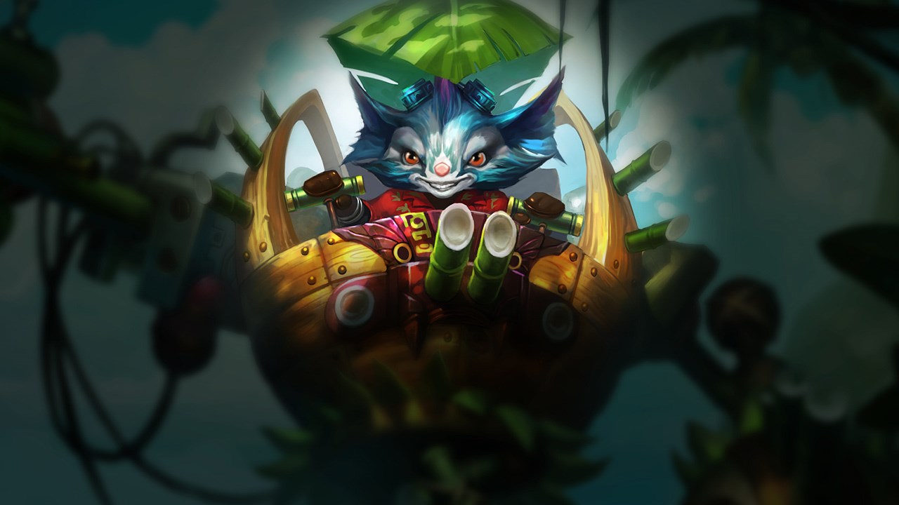 Splash-Art von Dschungel-Rumble