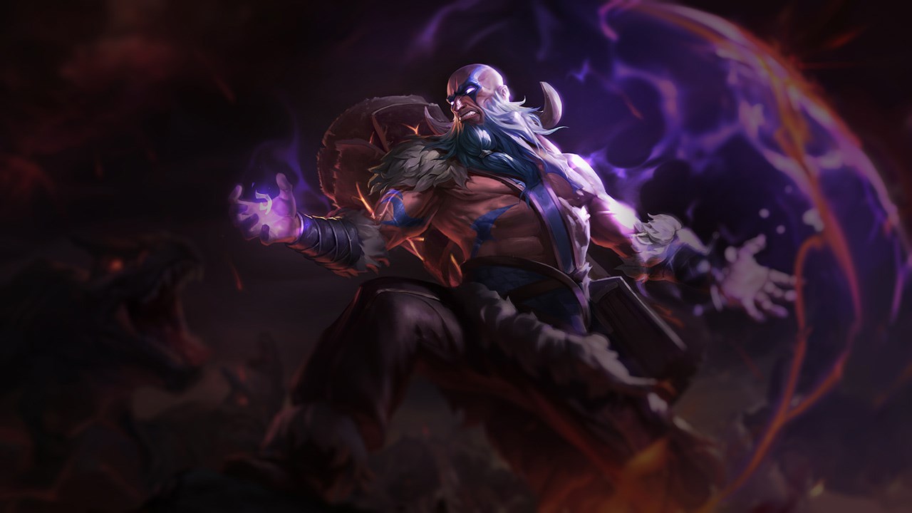 Splash-Art von Stammes-Ryze