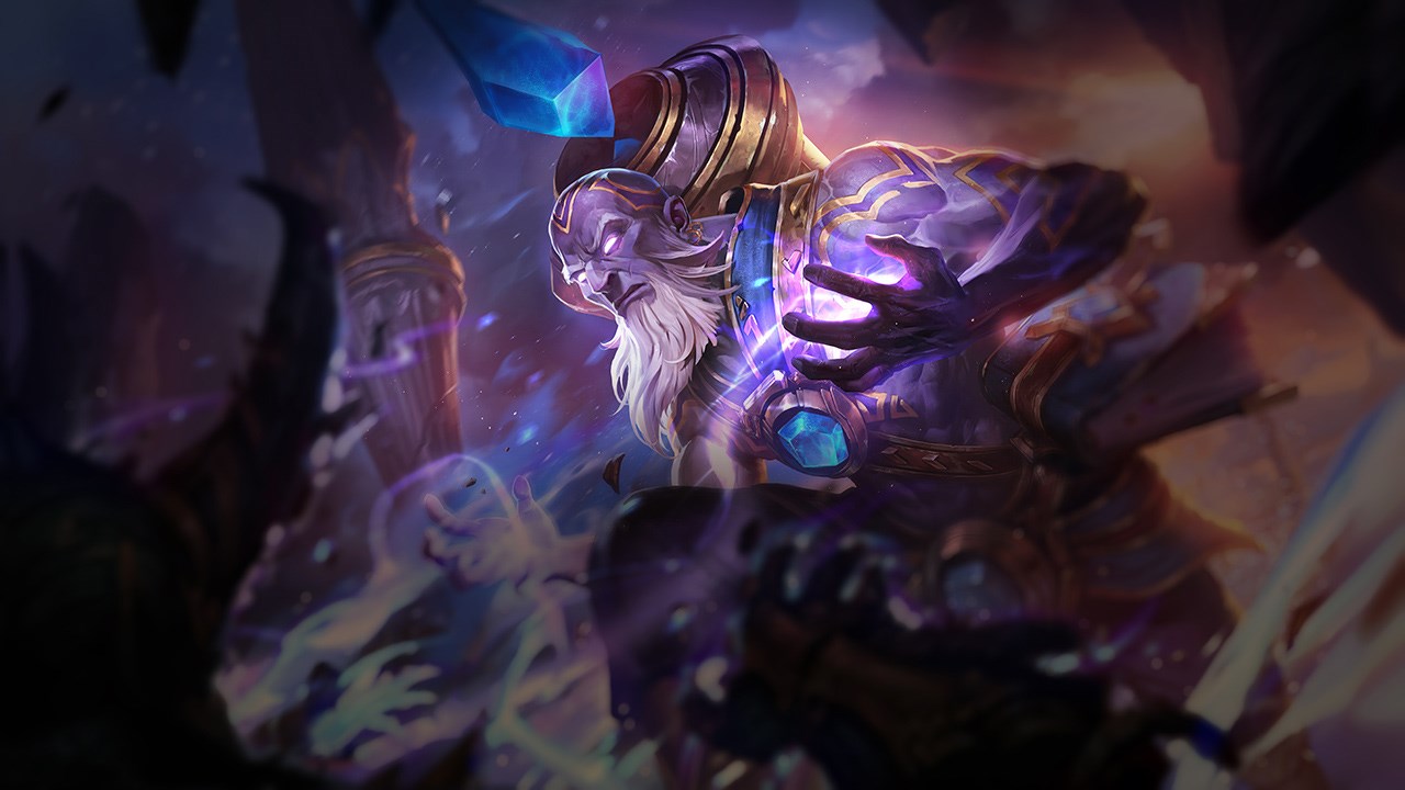 Splash-Art von Triumphierender Ryze