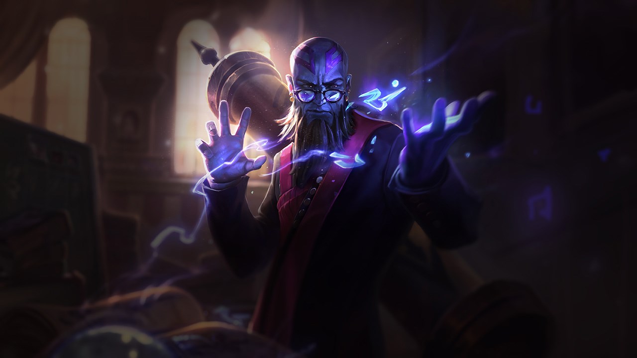 Splash-Art von Professor Ryze