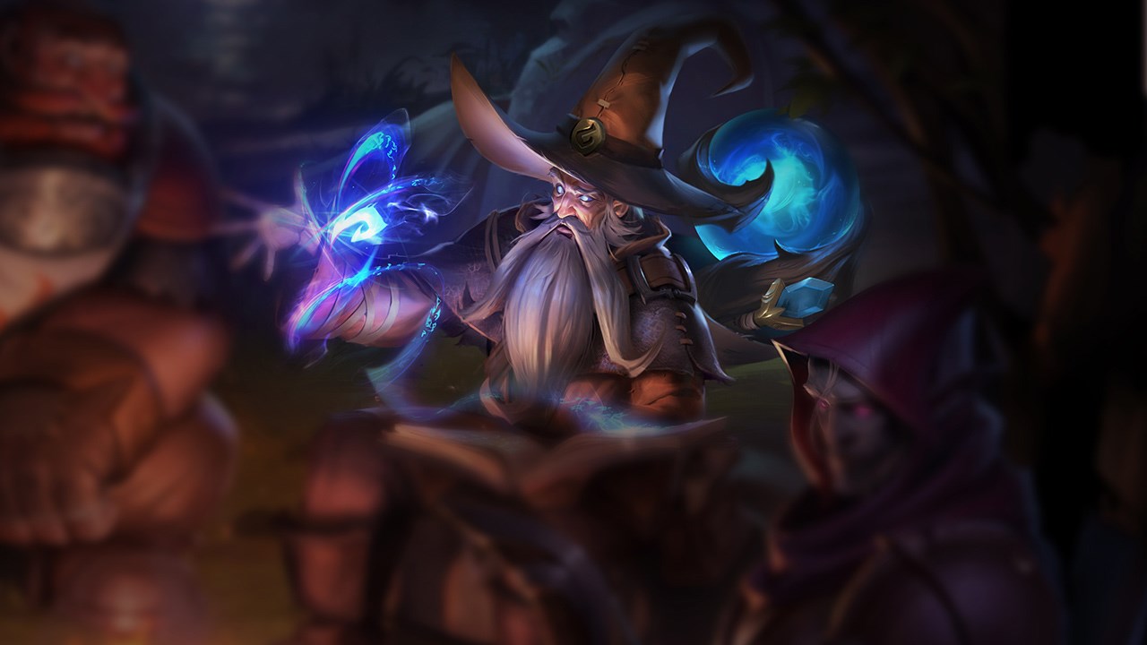 Splash-Art von Ryze Weißbart