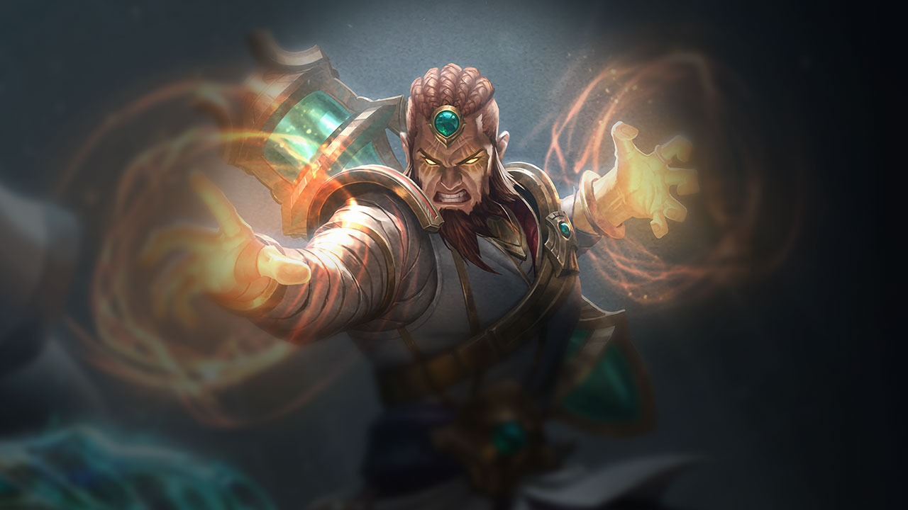 Splash-Art von Sandwächter Ryze