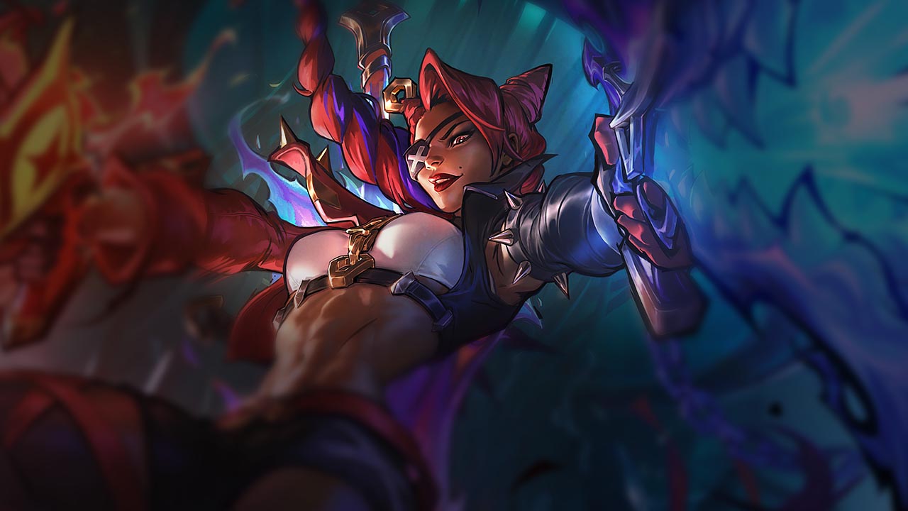 Splash-Art von Soul Fighter Samira
