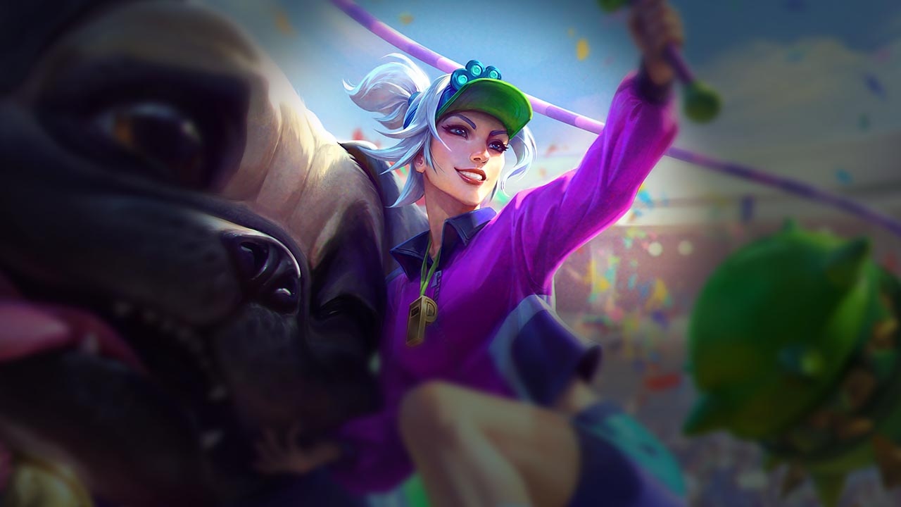 Splash-Art von Mopstrainerin Sejuani