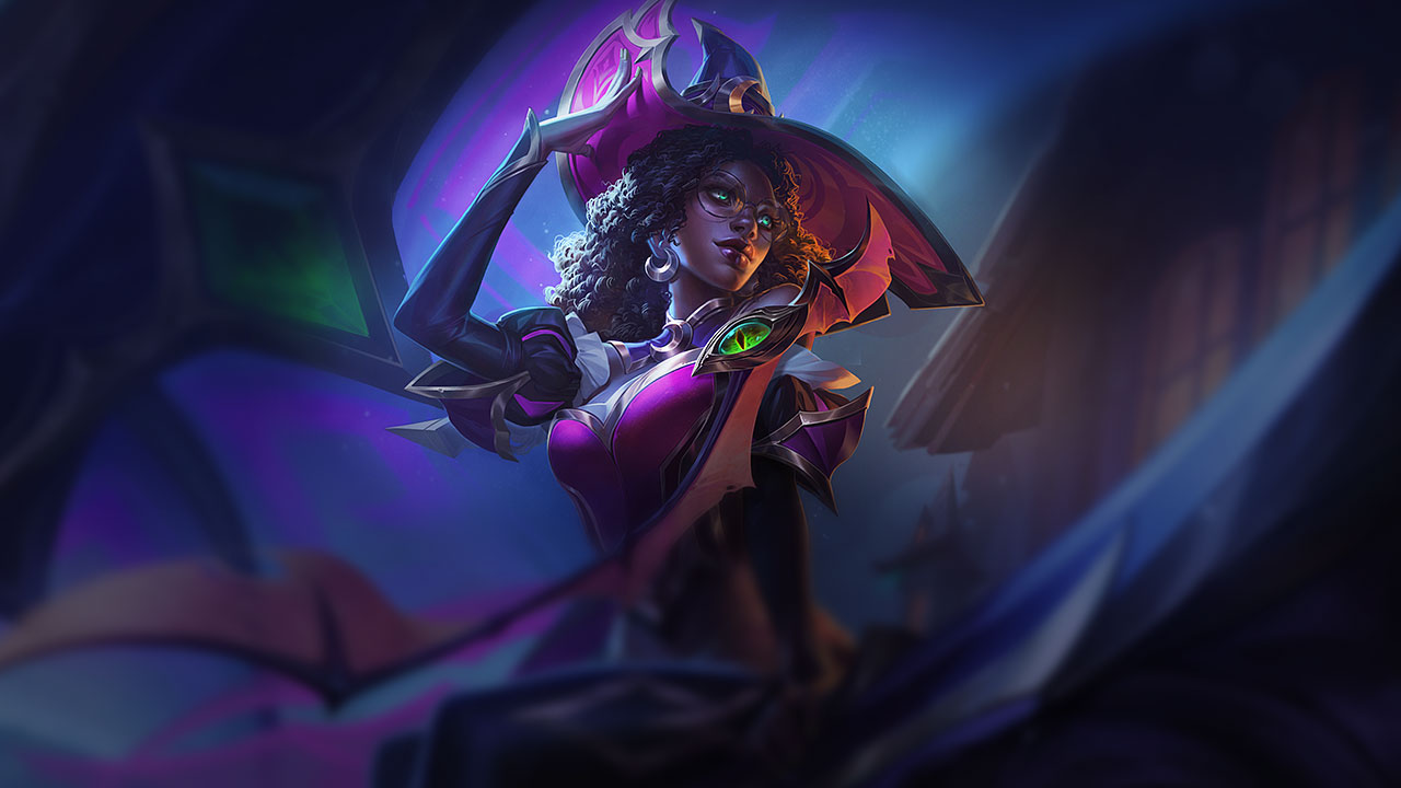 Splash-Art von Hexerei-Senna