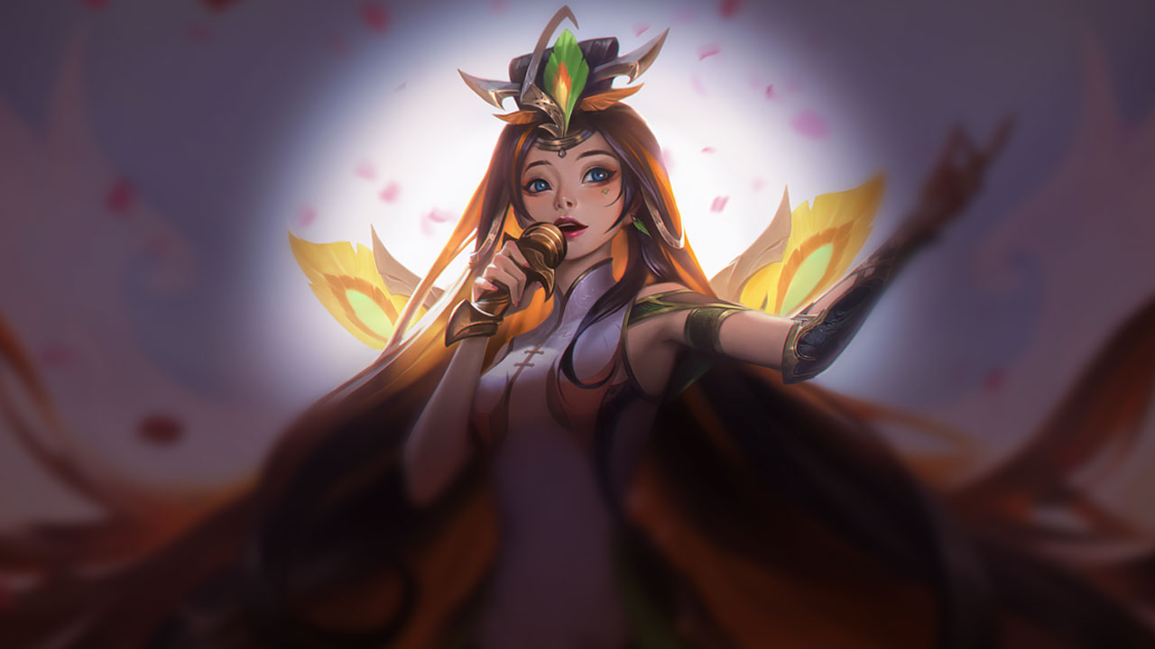 Splash-Art von Anmutiger Phönix-Seraphine