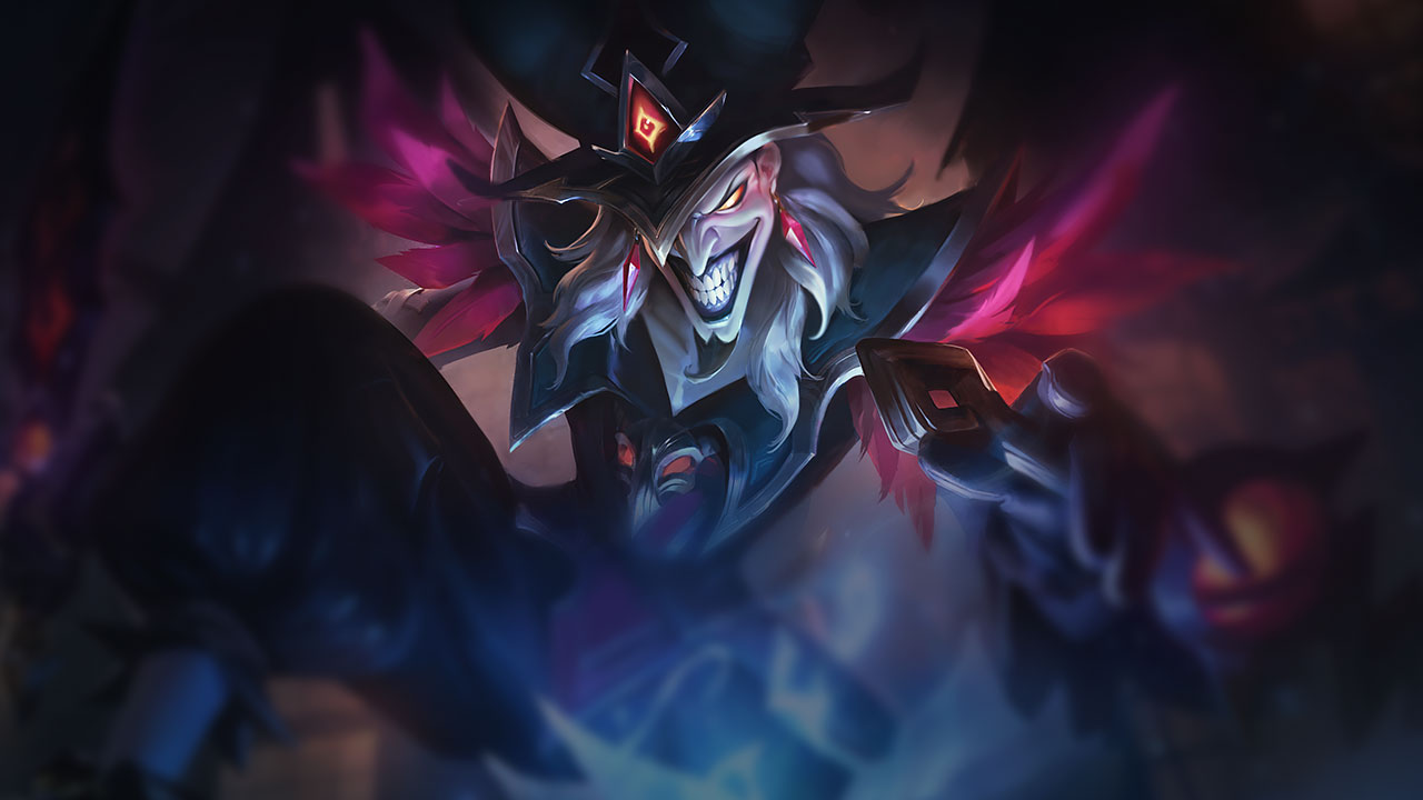Splash-Art von Arkanist Shaco