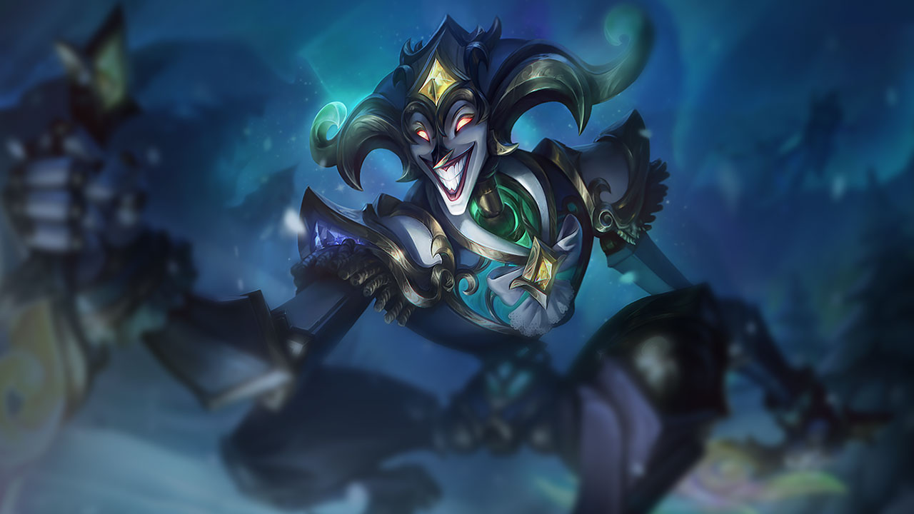 Splash-Art von Wintergeweihter Shaco