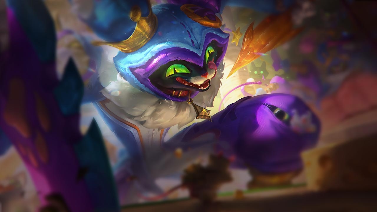 Splash-Art von Schachtelkater Shaco
